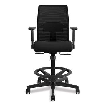 HON® Ignition 2.0 Ilira-stretch Mesh Back Task Stool, Supports Up To 300 Lb, 23" To 32" Seat Height, Black freeshipping - TVN Wholesale